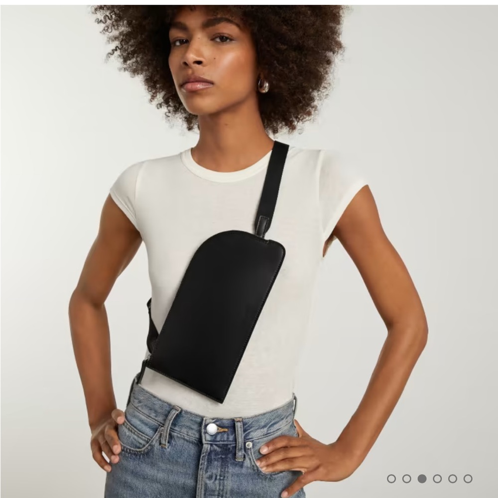 Everlane black crossbody sling bag